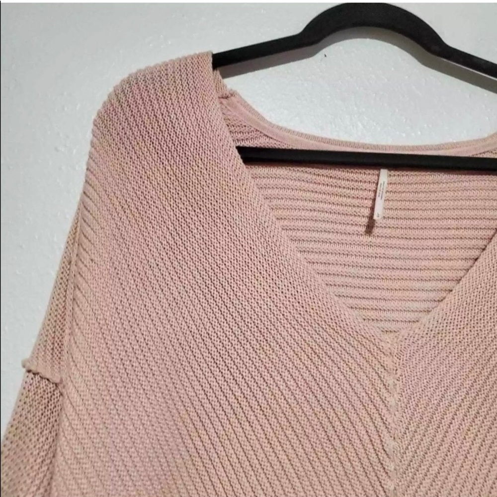 Free people oversized knit sweater